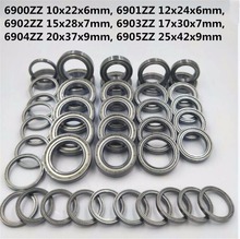 1pcs 6900ZZ 6901ZZ 6902ZZ 6903ZZ 6900-2RS 6901-2RS 6902-2RS Metal Shielded Bearing Rubber Sealed Ball Bearings 2024 - buy cheap