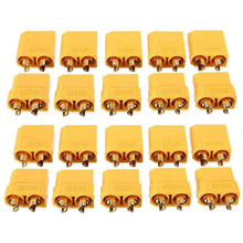 10 Pairs Female Male XT90 Banana Bullet Connector Plug For RC LiPo Battery B 2024 - buy cheap