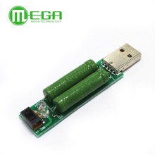 20 piezas F302, miniresistencia de carga de descarga con puerto USB, medidor de tensión de corriente Digital 2A/1A con interruptor 1A Led verde/2A Led rojo 2024 - compra barato