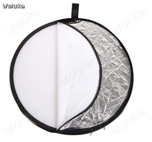 Tablero Reflector de equipo fotográfico, Reflector de luz suave de 80cm, bolsa portátil para estudio CD15 T02 2024 - compra barato