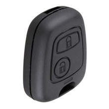 2 кнопки дистанционный ключ автомобильный брелок чехол сменный корпус чехол для Peugeot 307 107 207 407 без лезвия #281140 2024 - купить недорого