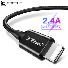 Cafele USB Cable Mobile Phone Cable for iPhone X Xs Max Xr 8 7 6 6S Plus USB Cables Charging Data Sync Charging Cable for iPhone 2024 - buy cheap