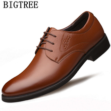 Luxury Italian Brand Winter Shoes Men Dress Mens Formal Shoes Genuine Leather Coiffeur Dress Shoes Men Classic Chaussure Homme 2024 - buy cheap