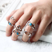 Holiday Beach Vintage Punk Style Boho Midi Finger Rings For Women Men Party Jewelry Bohemian Ring Set Jewelry Anillos 2024 - buy cheap
