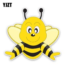 YJZT 13CM*12.2CM The Bees Are Flying PVC Decal Car Sticker 12-300926 2024 - buy cheap