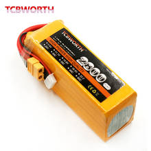 TCBWORTH RC Helicopter Lipo battery 6S 22.2V 2800mAh 60C Max 120C For RC Airplane Quadrotor Drone Li-ion battery 2024 - buy cheap