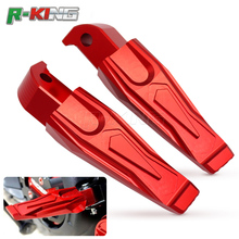 CNC aluminum motorcycle rear passenger Foot Pegs pedals Footrests For Yamaha TMAX 500 TMAX 530 T-MAX500 T-MAX530 T MAX 500 530 2024 - buy cheap