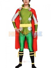 The Avengers Robin Superhero Costume  Spandex Green And Red Fullbody  Robin Superhero Costume Free Shipping 2024 - buy cheap