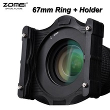 Zomei 67mm/72mm/77mm/82mm/86mm/95mm Adaptor Ring+Square Filter Holder Support For Cokin Z Series LEE 100x150mm 100x100mm Filter 2024 - buy cheap