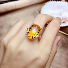 shilovem 925 sterling silver Piezoelectric amethyst citrine Rings fine Jewelry women trendy wedding open gift new mj1318902agzj 2024 - buy cheap