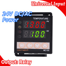 Digital PID TEMPERATURE CONTROLLER REGULATOR Thermostat in Power 24V DC AC, Thermocouple K J E PT100 sensor Input, Relay Output 2024 - buy cheap