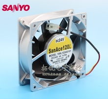 Для SANYO 12 см 120 мм 109L1224G101 24V 0.5A 12038 инвертор Охлаждающий вентилятор для 120*120*38 мм 2024 - купить недорого