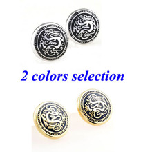 Fashion Dragon Cufflink Cuff Link 1 Pair Free Shipping Big Promotion 2024 - buy cheap