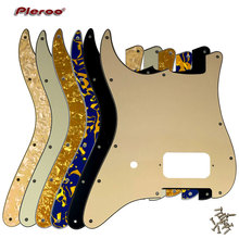 Pleroo Guitar Parts - For Left Handed 11 Holes USA\ Mexico Fd Strat ST Strat Blank Pickguard With Bridge Humbucker 2024 - buy cheap