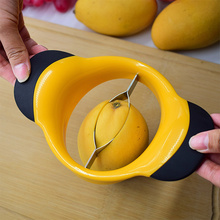 1 PC Stainless Steel Mango Cut Creative Kitchen Mango Splitter Fruit Kitchen Gadget Accessories Peach Slicer Cutter 2024 - buy cheap