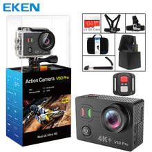 EKEN V50 Pro Экшн-камера Ambarella A12 IMX258 сенсор 4K 30FPS мотоциклетная камера WiFi Водонепроницаемая мини экстремальный спорт камера 2024 - купить недорого