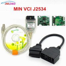 2020 Newest V10.30.029 MINI VCI Interface FOR TOY-TA TIS Techstream J2534 OBD2 OBDII Diagnostic cable 22PIN Car Cable 2024 - buy cheap