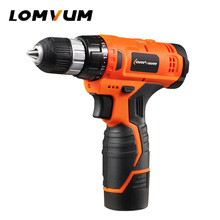 LOMVUM 12V Power Drill Tool Electric Drill Screwdriver 12v Cordless Drills 2 Lithium-Ion Battery Screw Rotary Tool Drilling 1086 2024 - buy cheap