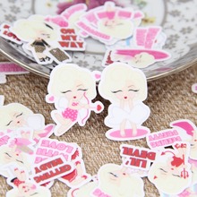 40 pcs lovely sexy small Monroe facial expression car notebook luggage skateboard motorcycle stickers children's toys stickers 2024 - buy cheap