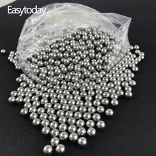 Easytoday 1000pcs/lot 7.5mm Slingshot Hunting Diameter Hunting Bow Bow Arrow Steel Balls Slingshot Hitting Ammo Accessories 2024 - buy cheap