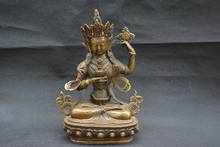 Старинная коллекция старая тибетская медная статуя Sun god, лучшая коллекция и украшение, бесплатная доставка 2024 - купить недорого