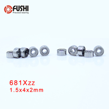 681XZZ  ABEC-5 (100 PCS)   L-415ZZ  1.5X4X2mm  Miniature Ball Bearings W68/1.5ZZ 2024 - buy cheap