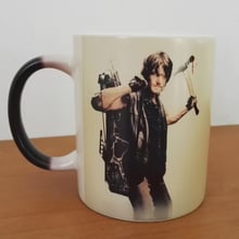 Caneca mágica muda de cor o calor, caneca zumbi de café 2024 - compre barato