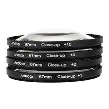 67mm MACRO Close-Up +1 +2 +4 +10 LENS Filter Close Up SET for 67 mm canon nikon pentax sony 2024 - buy cheap