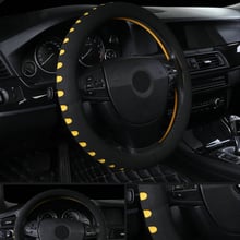 LEEPEE EVA de protector para volante de coche Universal del coche-cubiertas de rueda 38cm de diámetro coche-estilo se adapta a la mayoría de autos 2024 - compra barato