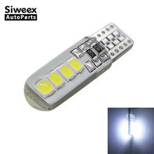1 PCS T10 LED Bulbs W5W 194 8 SMD 3030 Auto Wedge Side Marker License Plate Lamps White 12V DC Car Interior Dome Reading Lights 2024 - buy cheap