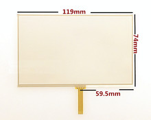 10pcs/lot New 5.0-inch Touch screen panels for TomTom 4EQ50 Z1230 GPS Touch screen digitizer panel replacement Free shipping 2024 - buy cheap