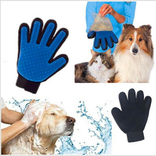 Перчатки для ухода за домашними животными, перчатки для ухода за котом, щетка для удаления волос для домашних животных, перчатки для чистки пальцев, массажные перчатки для животных 2024 - купить недорого