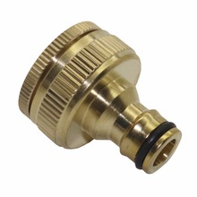 3 Pcs Pure Brass 3/4''-1'' Faucets Standard Connector Washing Machine Gun Quick Connect Fitting Pipe Connections 16mm Hose 2024 - buy cheap