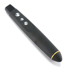 Powstro-Bolígrafo láser con tapa USB, presentador inalámbrico de 2,4 GHz, punto de alimentación PPT, Clicker, bolígrafo de Control remoto para presentación de página giratoria 2024 - compra barato