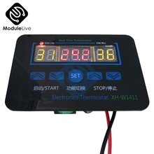 XH-W1411 LED Digital Temperature Controller AC 220V 10A Temp Thermostat Control Switch MultifunctionFor Aquarium Incubator 2024 - buy cheap