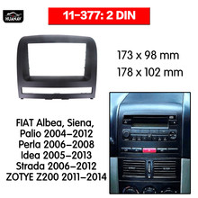 HUANAV Car Radio Fascia Car CD DVD fascia For 2006-2008 FIAT PERLA 2DIN Stereo Fascia Dash CD Trim Installation Frame Panel 2024 - buy cheap