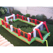 Inflatable Football Playground,Giant  Inflatable Soccer Field For Sale inflatable football pitch,Outdoor Sports Games Equipment 2024 - buy cheap