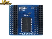 Placa do módulo de Armazenamento de Memória para SRAM SRAM com 16 IS62WV12816BLL-bit de Interface Paralela Extra 2 16mbit (128 K x 16 bits) memória 2024 - compre barato