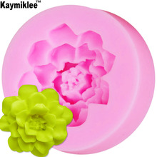 M517 Lotus Candle Moulds Soap Mold Kitchen-Baking Resin Silicone Form Home Decoration 3D DIY Clay Craft Wax-Making 2024 - buy cheap