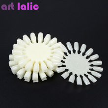 Conjunto de pontas de unhas falsas, esmaltes gel uv, naturais e claros, ferramenta para manicure, com 10 peças 2024 - compre barato