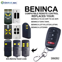 Beninca para. go 4wk, para. go 2wp, para. go 4wp, t2wk, t4wk, lot1w, lot2w, lot2wms, duplicador de controle remoto com frete grátis 2024 - compre barato