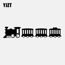 YJZT 16CM*3.1CM Safety Vinyl Decal Car Sticker Train Black/Silver C3-1762 2024 - buy cheap