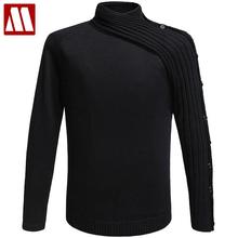 Suéter de algodón para hombre, jerseys de manga larga, prendas de punto, MZ-8801 de invierno, estilo superior grande, Asia, S-XXL 2024 - compra barato