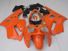 Kit de carenagem de motocicleta para kawasaki ninja zx12r 2002 2005 zx12r 02 03 04 05, clássico, laranja, abs, conjunto com presentes, ss07 2024 - compre barato