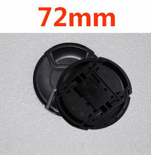 30pcs 72mm center pinch Snap-on cap cover camera lens cap LOGO for nikon 72mm camera Lens 2024 - buy cheap