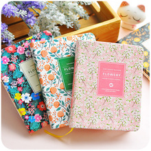 New Arrival Cute PU Leather Floral Flower Schedule Book Diary Weekly Planner Notebook School Office Supplies Kawaii Stationery 2024 - buy cheap