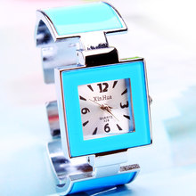 2016 Brand Quartz Watches Women Clocks Full Steel Square Bracelet Casual Fashion Casual Watches Ladies reloj mujer montre femme 2024 - buy cheap