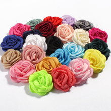 10pcs 6cm Burned Artificial Rose Fabric Flowers For Wedding Decoration Chiffon Flower Patch Appliquee Wreath Bride Bouque 2024 - buy cheap