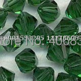 Free Shipping (720 pcs) Turmaline Green 4mm Crystal Bicone Beads 2024 - buy cheap