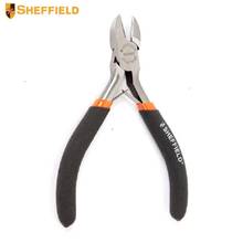 SHEFFIELD S035003 4-1/2" Diagonal Pliers Forceps Electrical Cable Cutter Wire Strippers Metal Side Multifunction Cutters 2024 - buy cheap